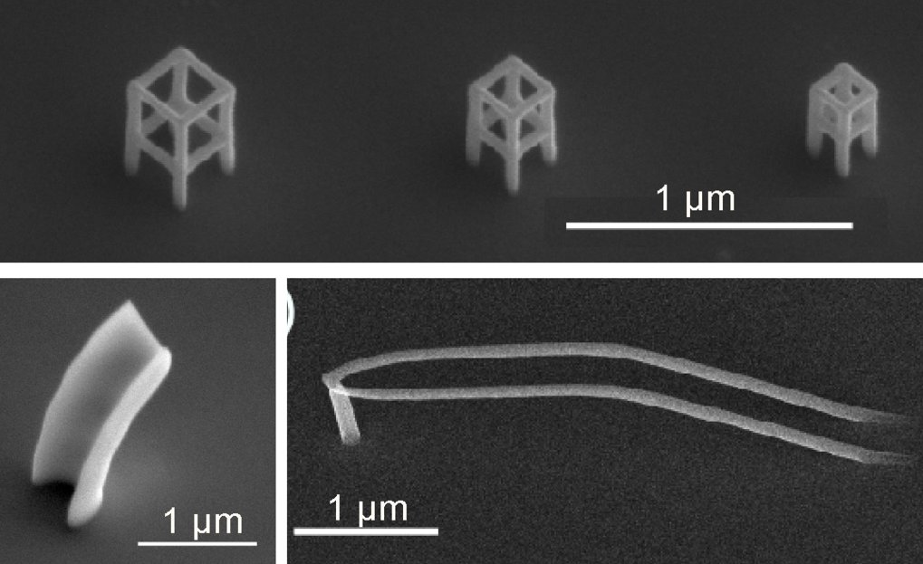 Three-dimensional interconnected magnetic nanocircuits