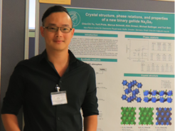 Chia-Chi at his conference poster
